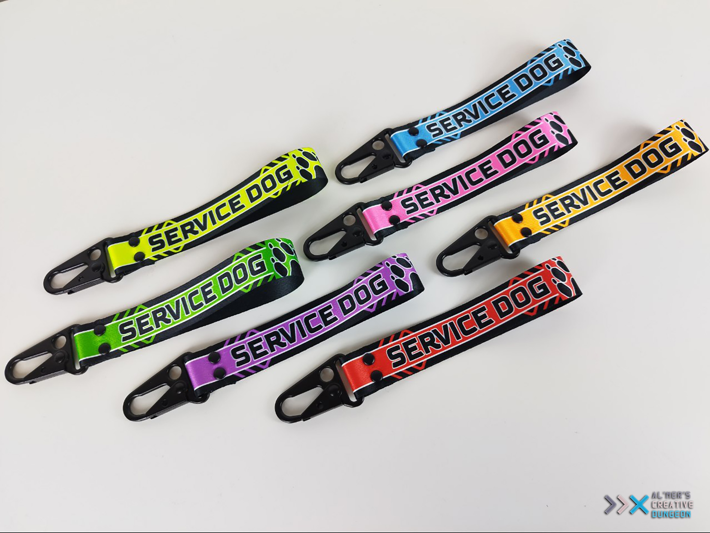 Service Dog Keychain